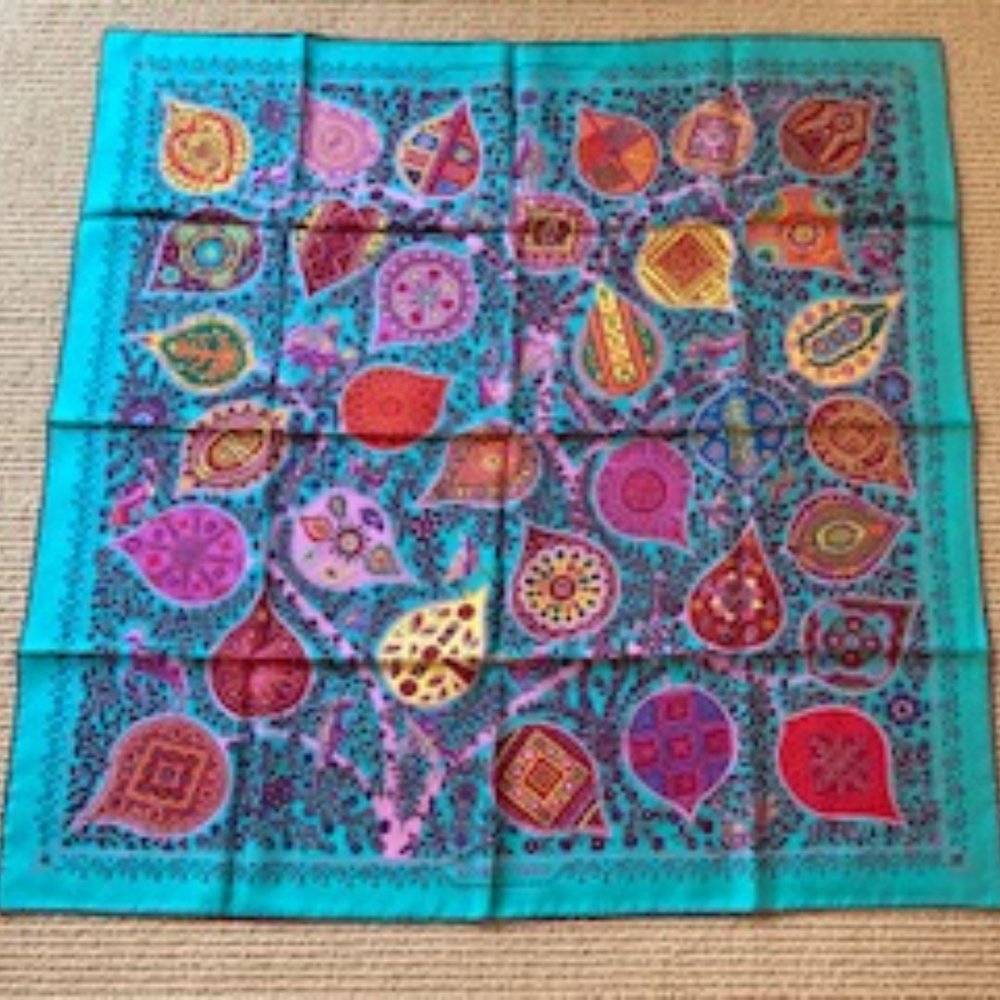 Hermes Silk Scarf
